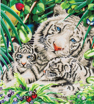 Se Diamond Dotz 52 X 52 cm - White Tiger ✔ Kæmpe udvalg i Diamond Dotz ✔ Hurtig levering: 1 - 2 Hverdage samt billig fragt - Varenummer: MMA-212039 og barcode / Ean: &